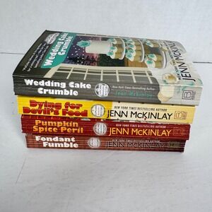 Jenn McKinlay Cupcake Bakery Mystery Lot 4 Wedding Cake Crumble NYT Bestselling